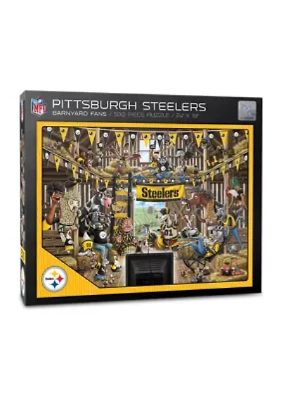 YouTheFan NFL Pittsburgh Steelers Barnyard Fans 500pc Puzzle