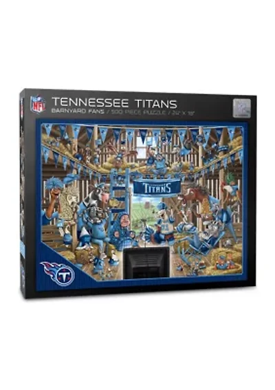 YouTheFan NFL Tennessee Titans Barnyard Fans 500pc Puzzle