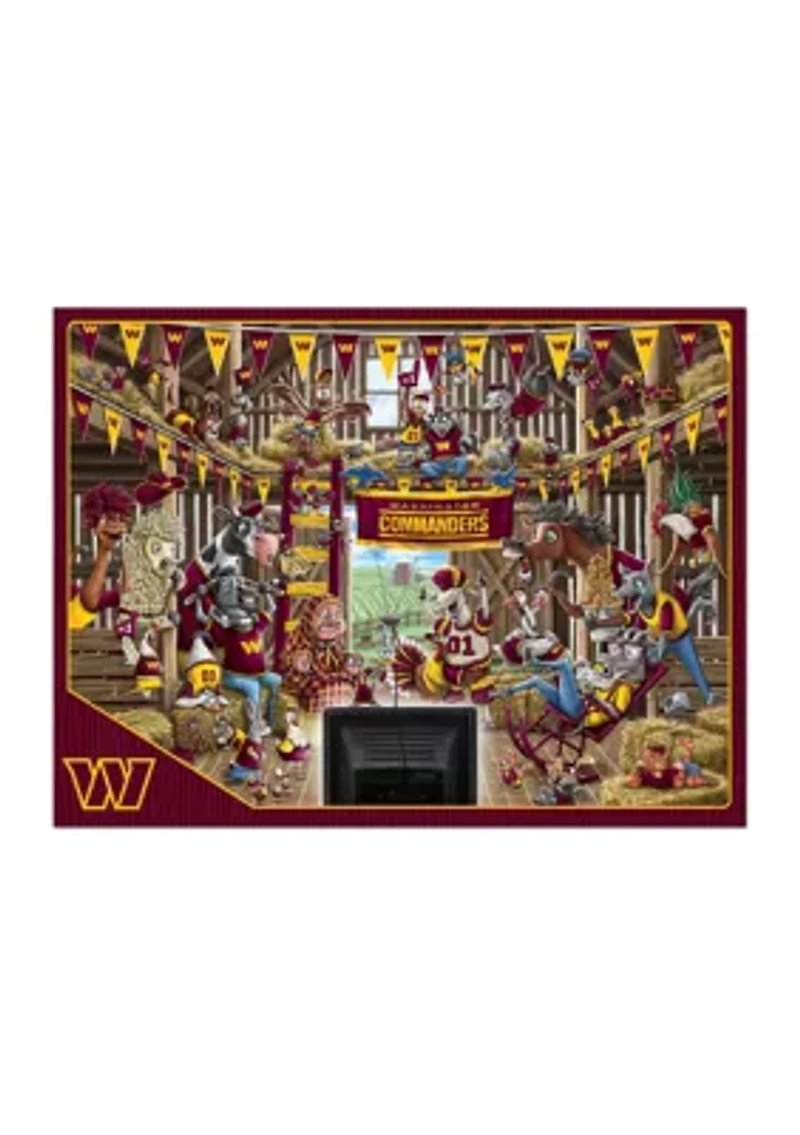 YouTheFan NFL Washington Commanders Barnyard Fans 500pc Puzzle