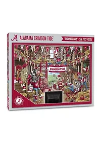 YouTheFan NCAA Alabama Crimson Tide Barnyard Fans 500pc Puzzle