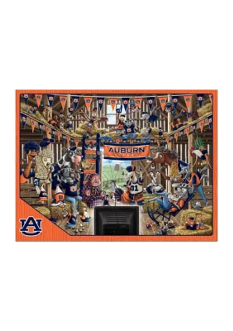 YouTheFan NCAA Auburn Tigers Barnyard Fans 500pc Puzzle
