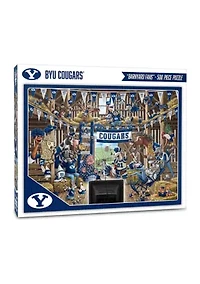 YouTheFan NCAA BYU Cougars Barnyard Fans 500pc Puzzle