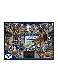 YouTheFan NCAA BYU Cougars Barnyard Fans 500pc Puzzle