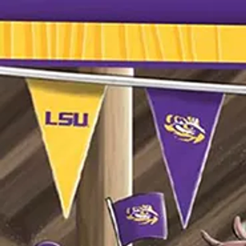 YouTheFan NCAA LSU Tigers Barnyard Fans 500pc Puzzle