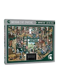 YouTheFan NCAA Michigan State Spartans Barnyard Fans 500pc Puzzle
