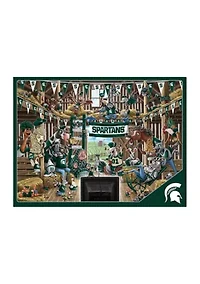 YouTheFan NCAA Michigan State Spartans Barnyard Fans 500pc Puzzle