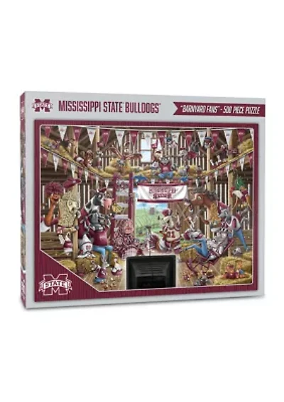 YouTheFan NCAA Mississippi State Bulldogs Barnyard Fans 500pc Puzzle