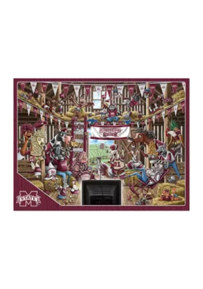 YouTheFan NCAA Mississippi State Bulldogs Barnyard Fans 500pc Puzzle