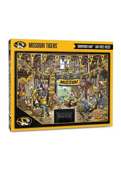 YouTheFan NCAA Missouri Tigers Barnyard Fans 500pc Puzzle