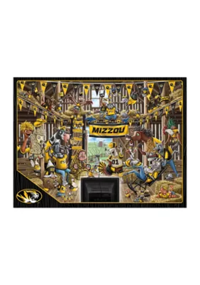 YouTheFan NCAA Missouri Tigers Barnyard Fans 500pc Puzzle