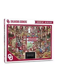 YouTheFan NCAA Oklahoma Sooners Barnyard Fans 500pc Puzzle
