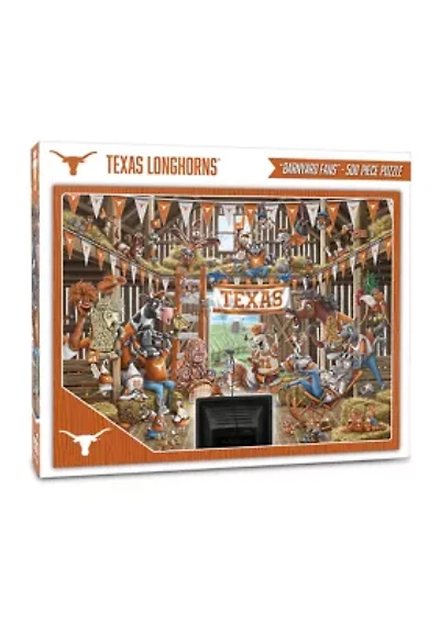YouTheFan NCAA Texas Longhorns Barnyard Fans 500pc Puzzle