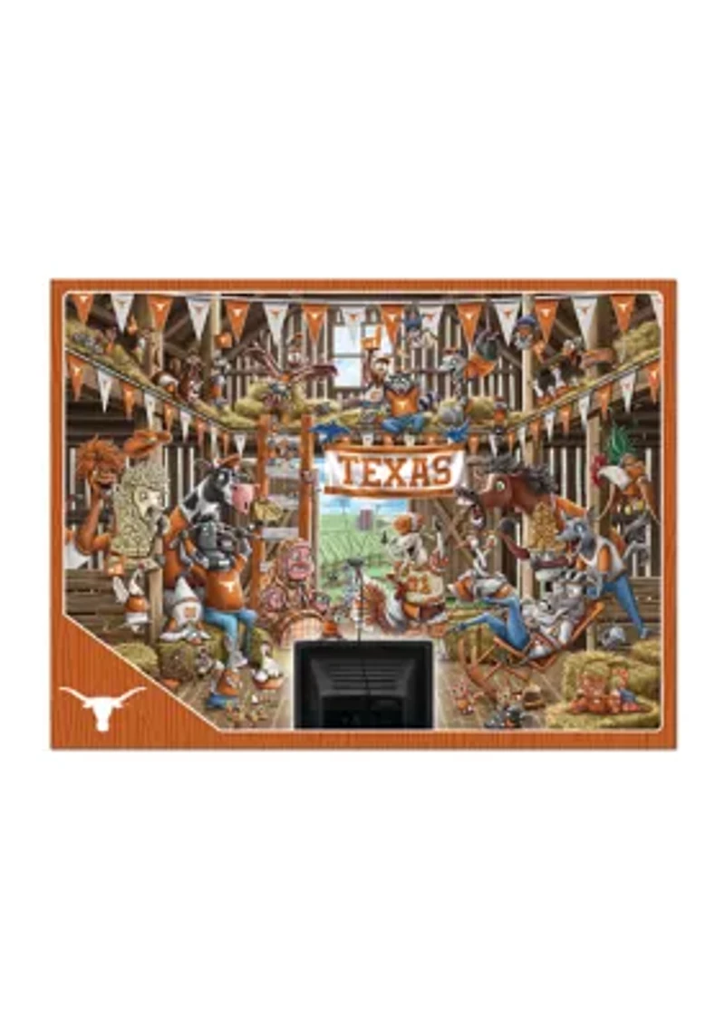 YouTheFan NCAA Texas Longhorns Barnyard Fans 500pc Puzzle