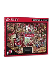 YouTheFan NCAA Utah Utes Barnyard Fans 500pc Puzzle
