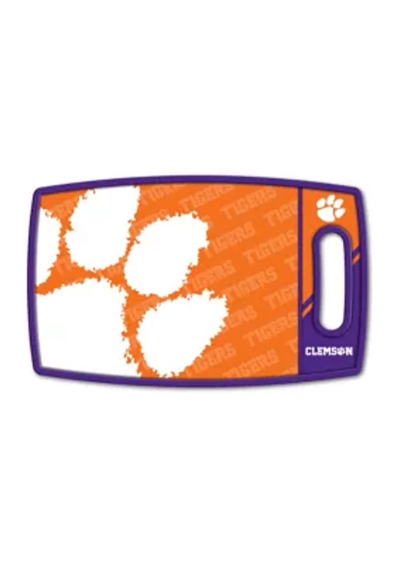 YouTheFan NCAA Clemson Tigers Logo Series Cutting Board