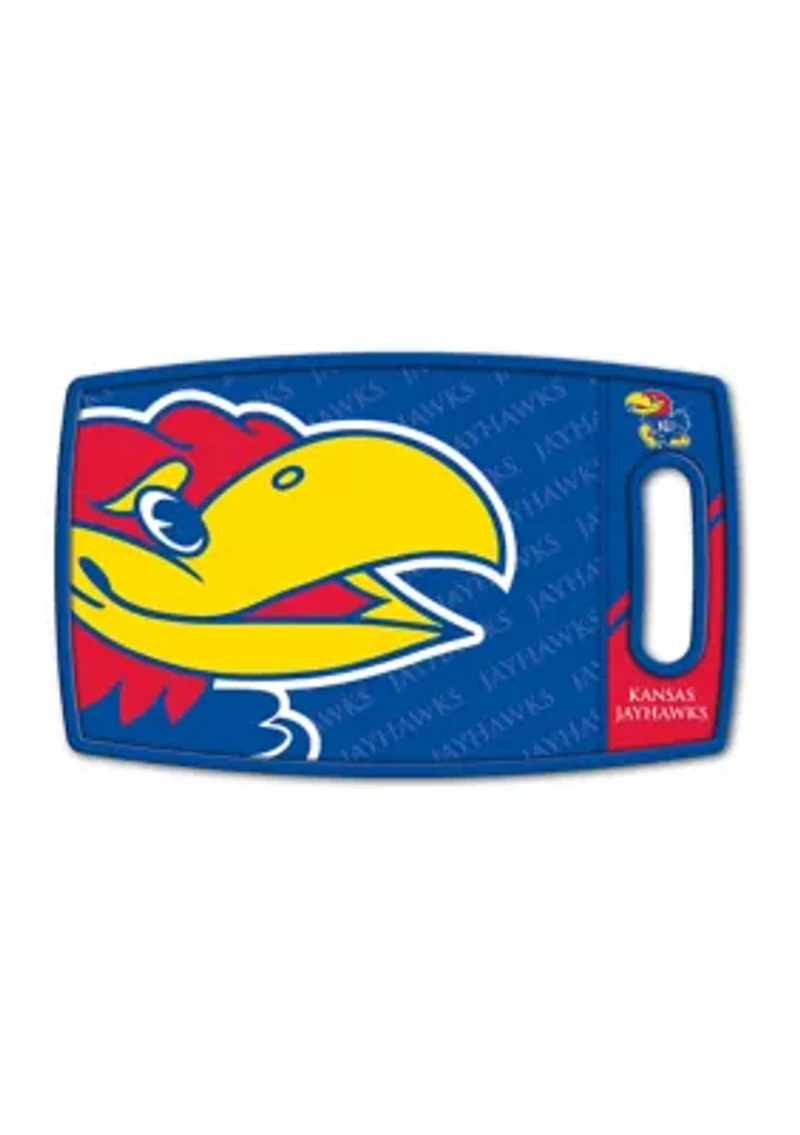 YouTheFan NCAA Kansas Jayhawks Logo Series Cutting Board