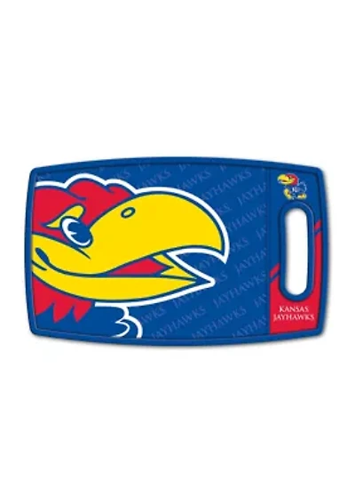 YouTheFan NCAA Kansas Jayhawks Logo Series Cutting Board