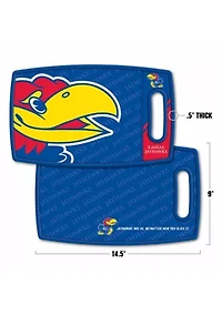 YouTheFan NCAA Kansas Jayhawks Logo Series Cutting Board
