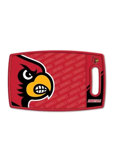 YouTheFan NCAA Louisville Cardinals Logo Series Cutting Board
