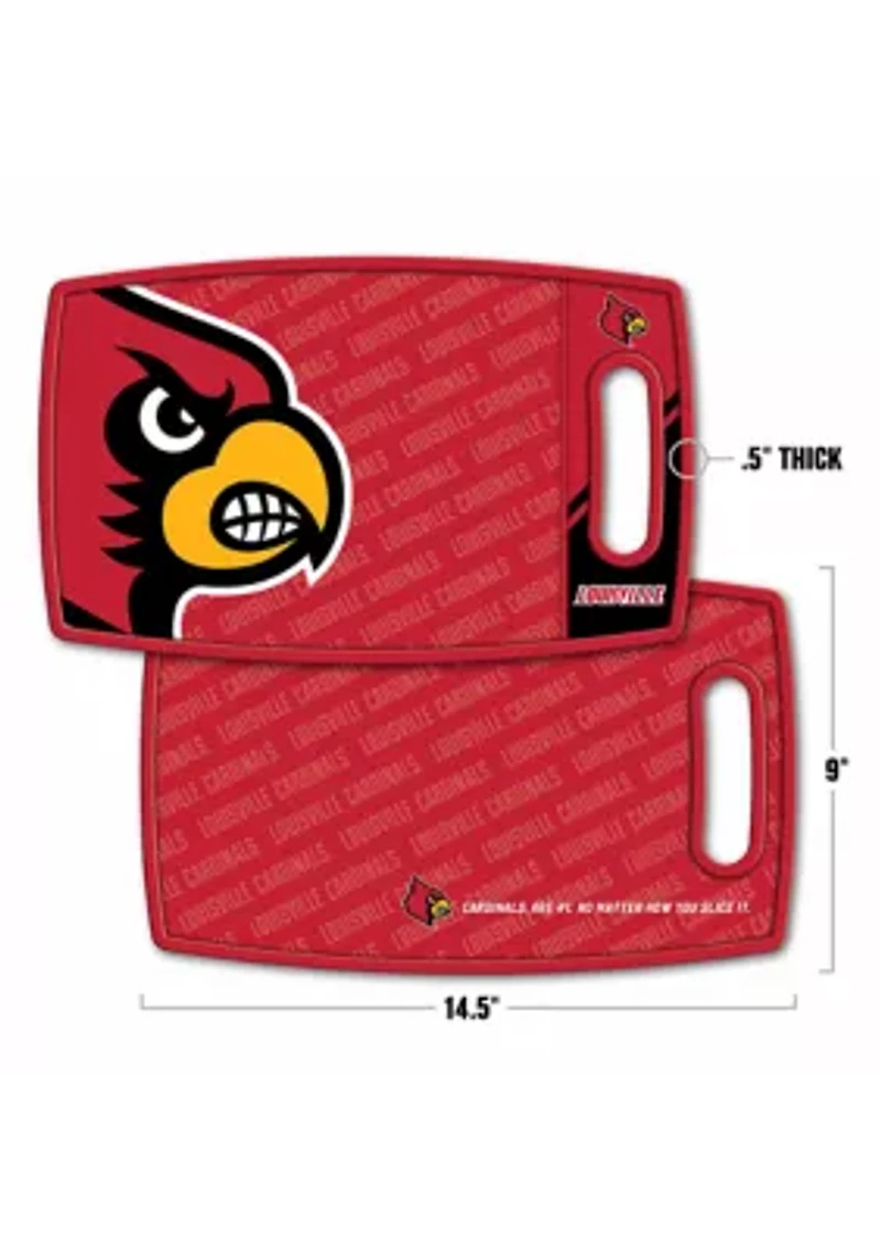YouTheFan NCAA Louisville Cardinals Logo Series Cutting Board