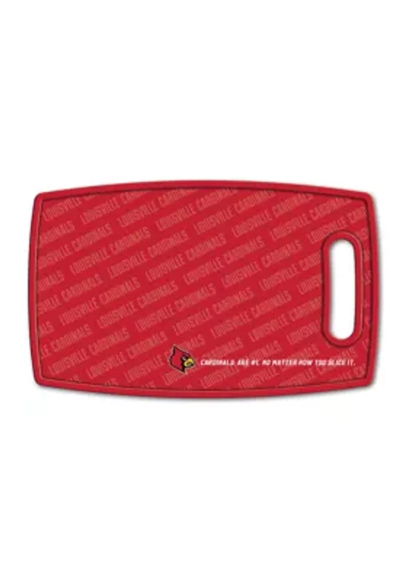 YouTheFan NCAA Louisville Cardinals Logo Series Cutting Board