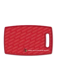 YouTheFan NCAA Louisville Cardinals Logo Series Cutting Board