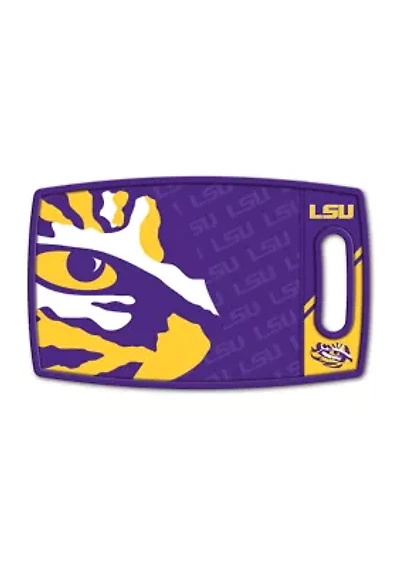 YouTheFan NCAA LSU Tigers Logo Series Cutting Board