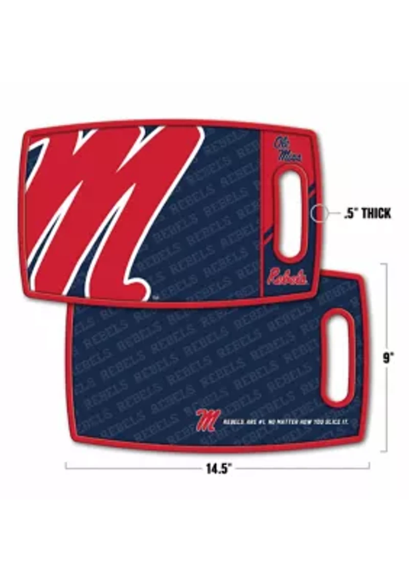 Ole Miss Rebels YouTheFan NCAA Mississippi Rebels Logo Series Cutting Board