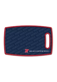 Ole Miss Rebels YouTheFan NCAA Mississippi Rebels Logo Series Cutting Board