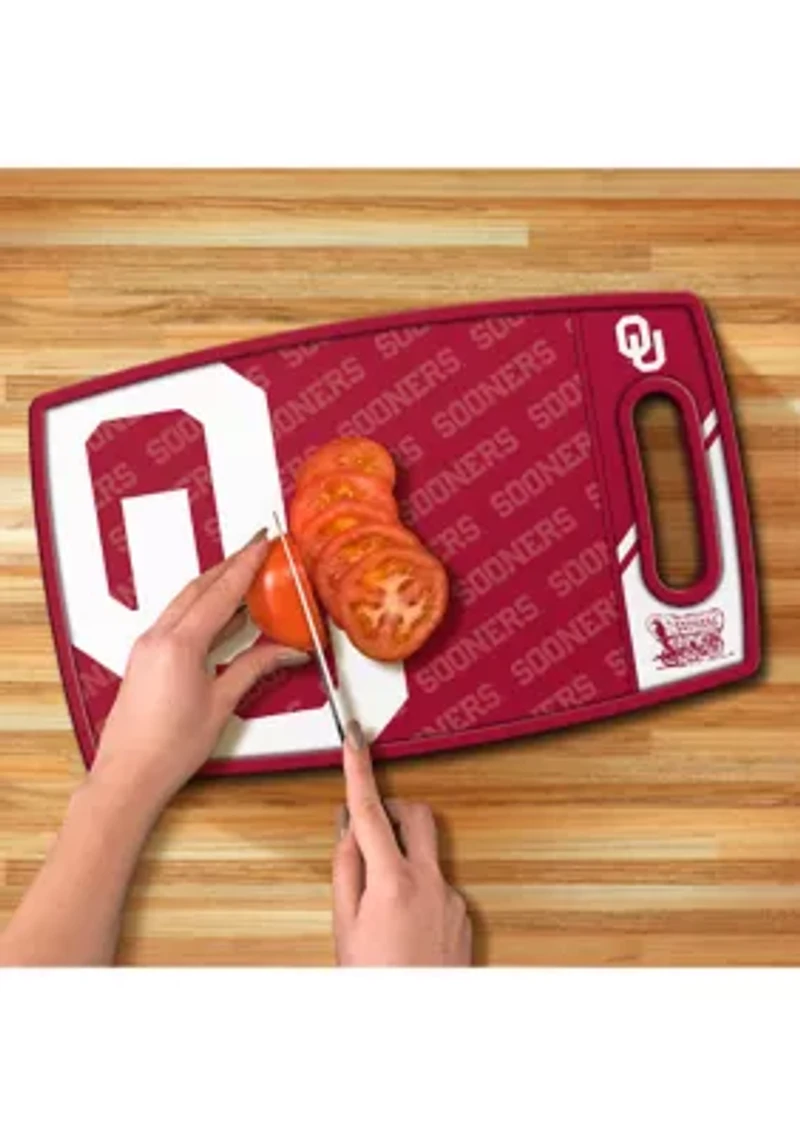 YouTheFan NCAA Oklahoma Sooners Logo Series Cutting Board