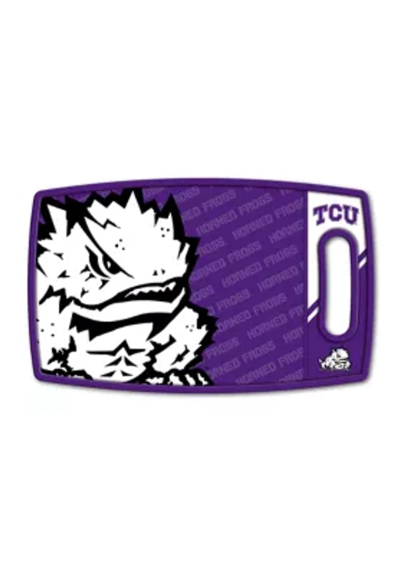 YouTheFan NCAA TCU Horned Frogs Logo Series Cutting Board