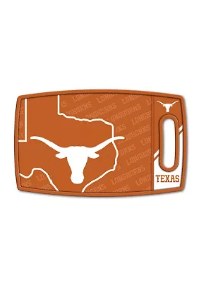 YouTheFan NCAA Texas Longhorns Logo Series Cutting Board