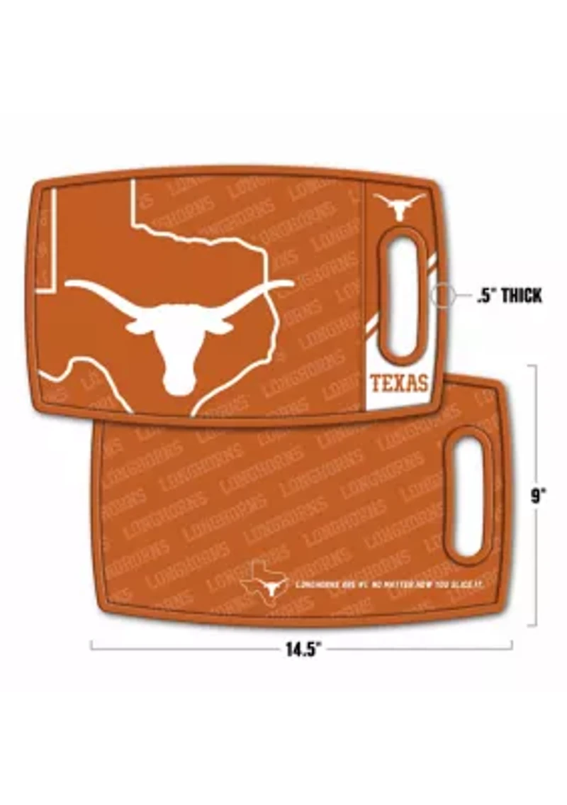 YouTheFan NCAA Texas Longhorns Logo Series Cutting Board