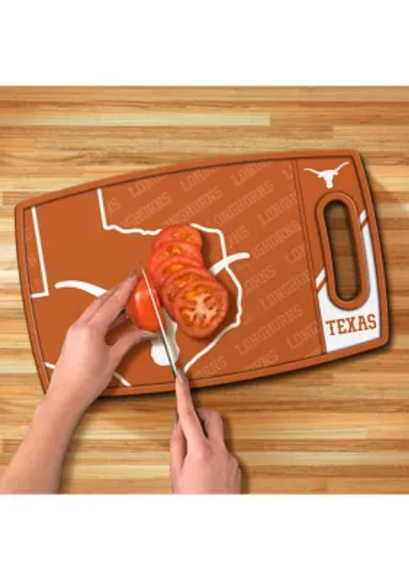 YouTheFan NCAA Texas Longhorns Logo Series Cutting Board