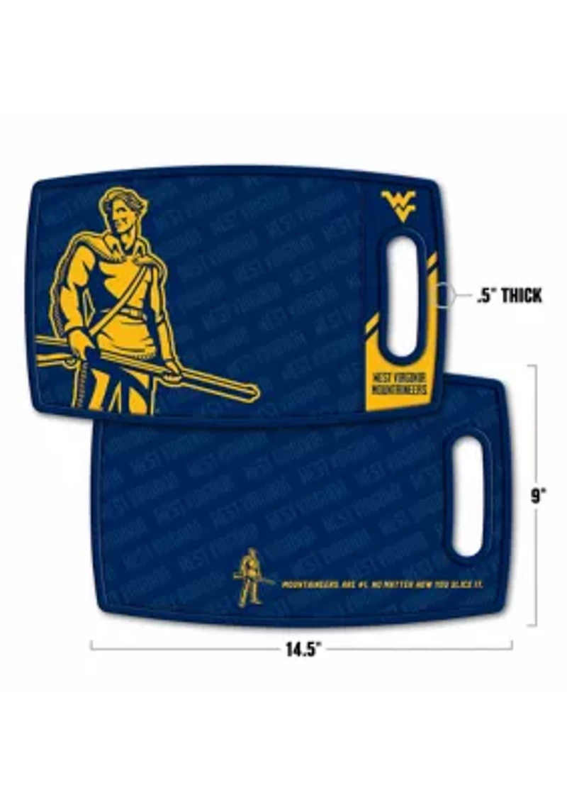 YouTheFan NCAA West Virginia Mountaineers Logo Series Cutting Board