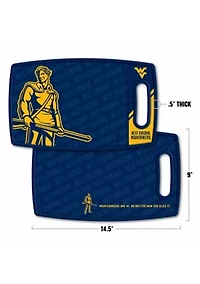 YouTheFan NCAA West Virginia Mountaineers Logo Series Cutting Board