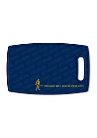 YouTheFan NCAA West Virginia Mountaineers Logo Series Cutting Board
