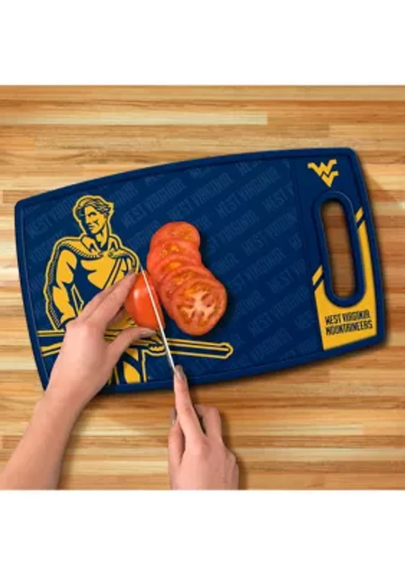 YouTheFan NCAA West Virginia Mountaineers Logo Series Cutting Board