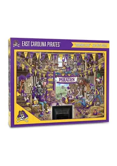 YouTheFan NCAA East Carolina Pirates Barnyard Fans 500pc Puzzle
