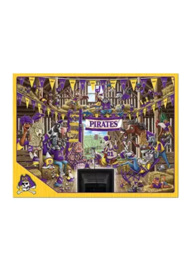YouTheFan NCAA East Carolina Pirates Barnyard Fans 500pc Puzzle