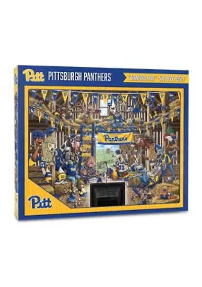 YouTheFan NCAA Pittsburgh Panthers Barnyard Fans 500pc Puzzle