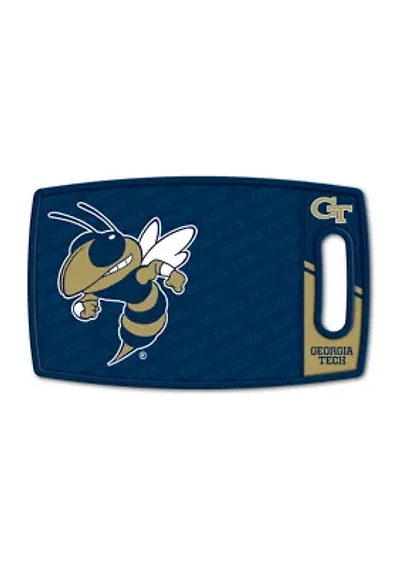 YouTheFan NCAA Georgia Tech Yellow Jackets Logo Series Cutting Board