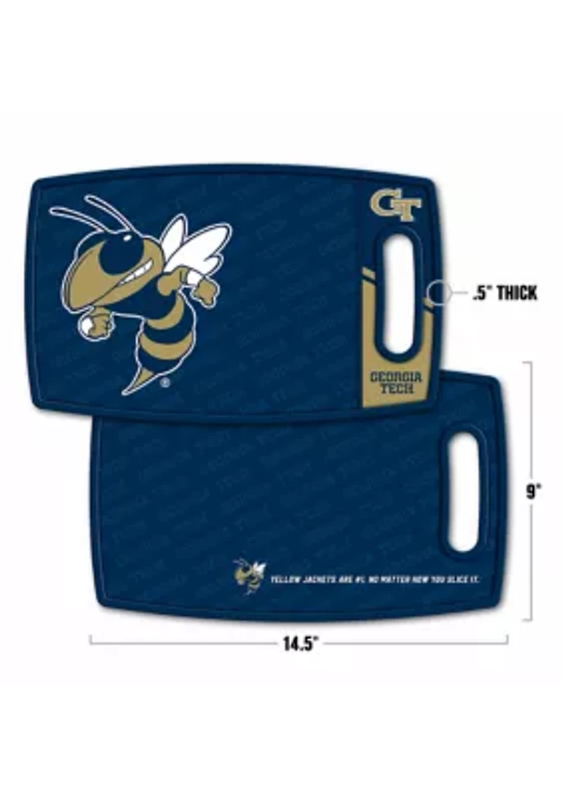 YouTheFan NCAA Georgia Tech Yellow Jackets Logo Series Cutting Board