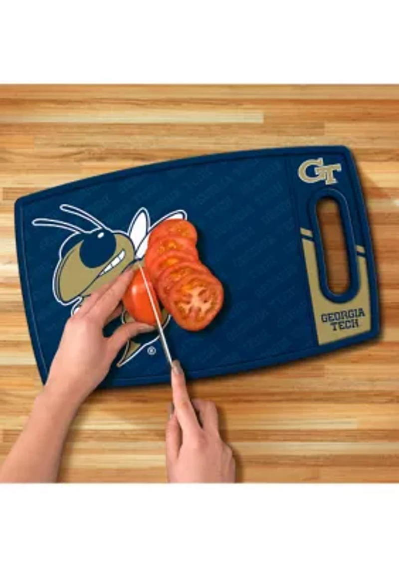 YouTheFan NCAA Georgia Tech Yellow Jackets Logo Series Cutting Board