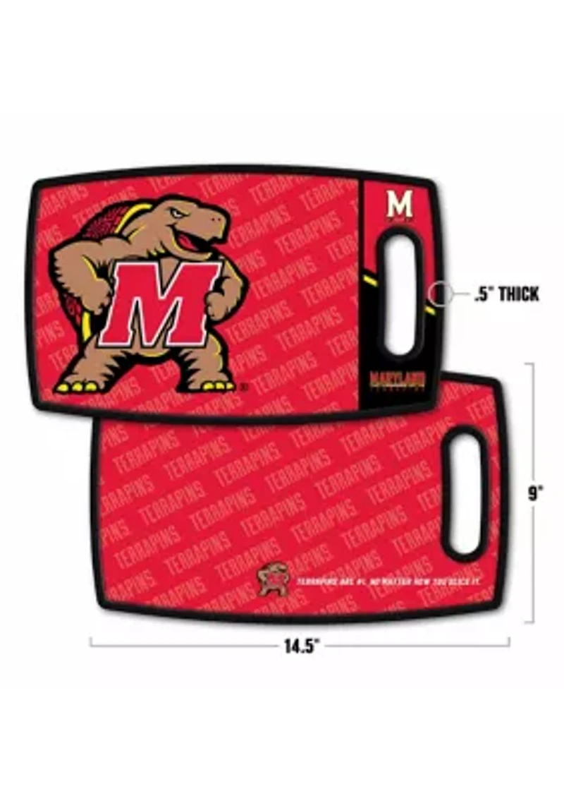 YouTheFan NCAA Maryland Terrapins Logo Series Cutting Board