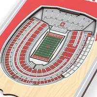 YouTheFan NCAA Ohio State Buckeyes 100th 3D Stadium 6x19 Banner - Ohio Stadium