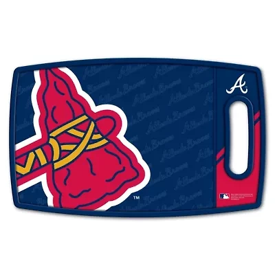 YouTheFan MLB Atlanta Braves Logo Series Cutting Board