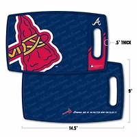 YouTheFan MLB Atlanta Braves Logo Series Cutting Board