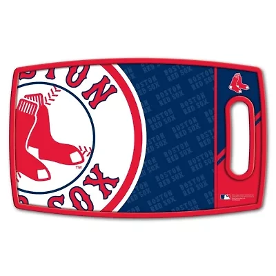 YouTheFan MLB Boston Red Sox Logo Series Cutting Board
