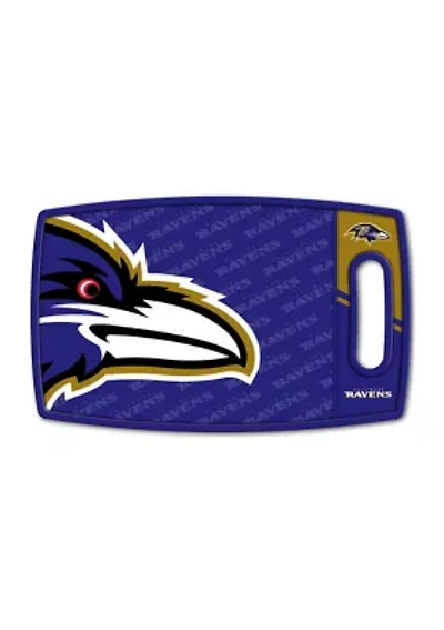 YouTheFan NFL Baltimore Ravens Logo Series Cutting Board